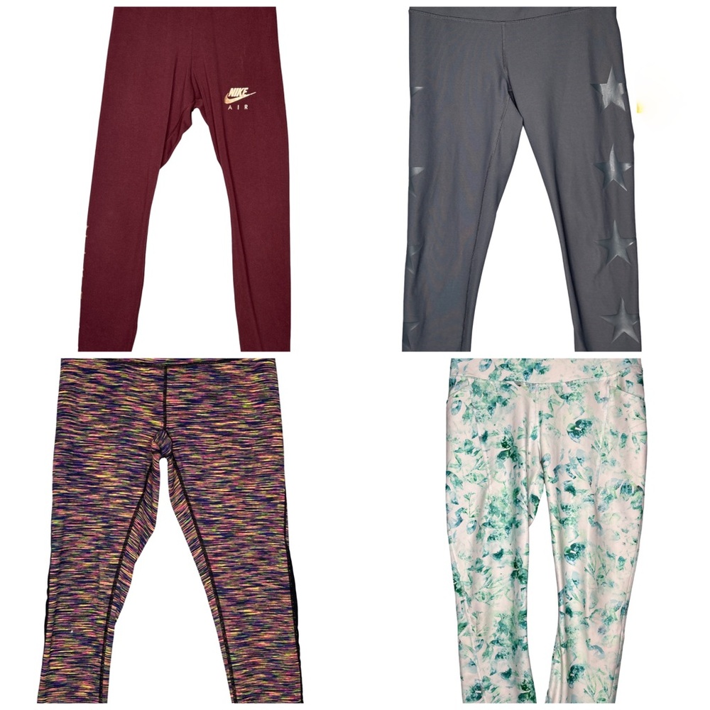 Women's Multicolor Workout Leggings Bundle - Size Small